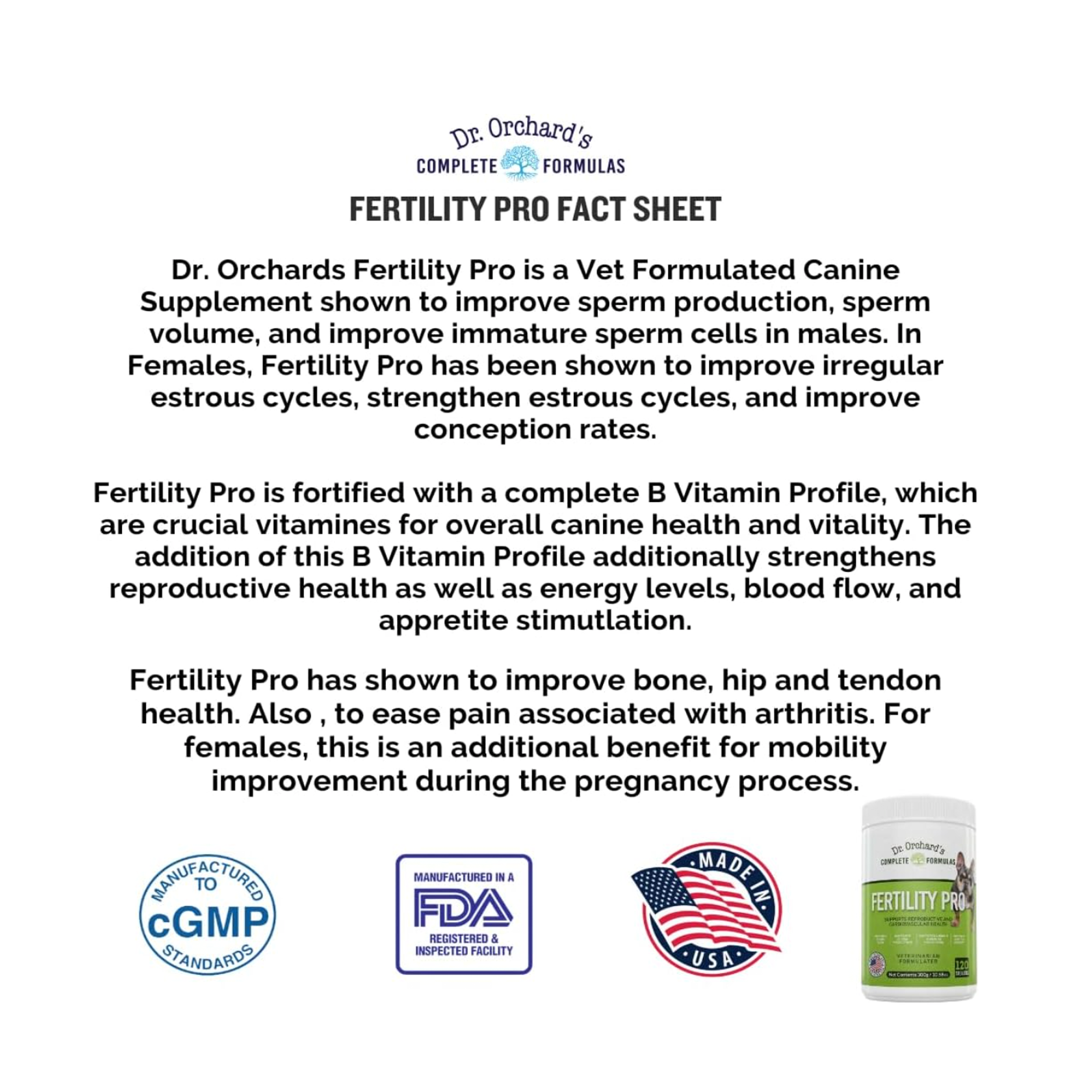 Fertility Pro (120ct) 🍆